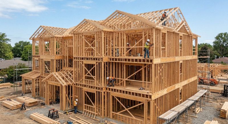 Wood Framing Construction in Kansas City, KS