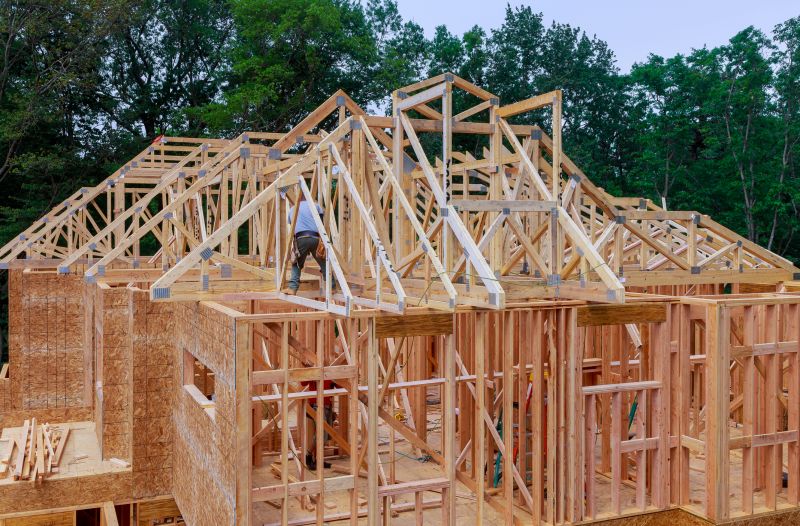 Attic Framing in Conroe, TX