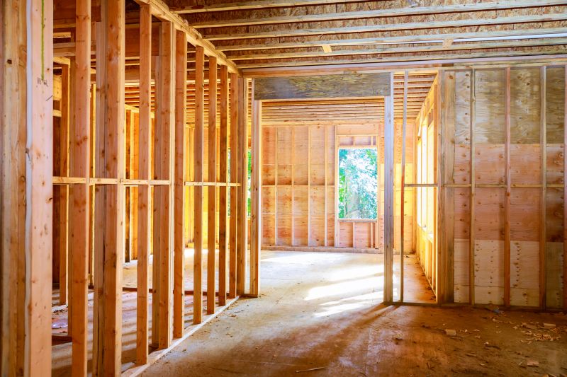 Basement Wall Framing in Kansas City, KS