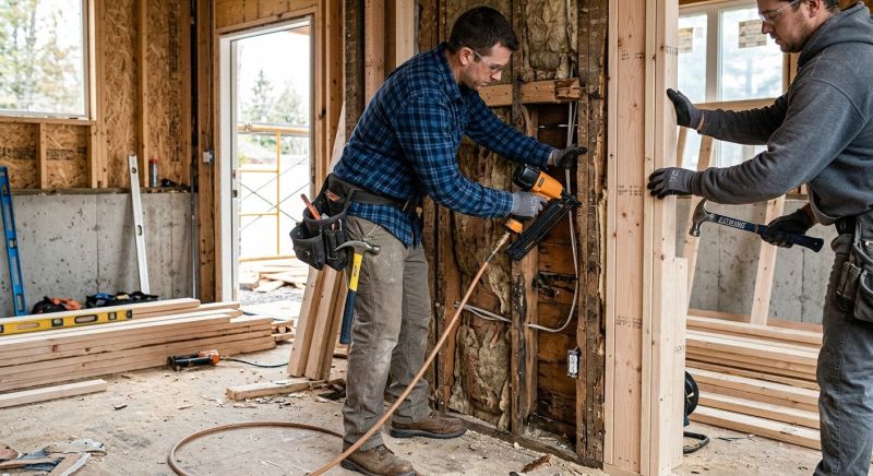 Ceiling Joist Repair in Wilmington, NC