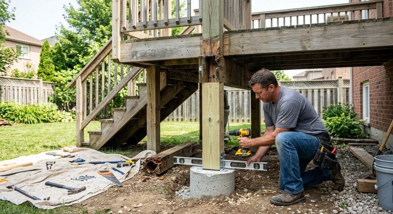 Deck Column Repair in Seattle, WA