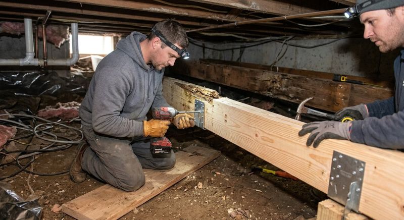 Floor Framing Replacement in Conroe, TX