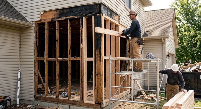 Framing Repair in Wilmington, NC