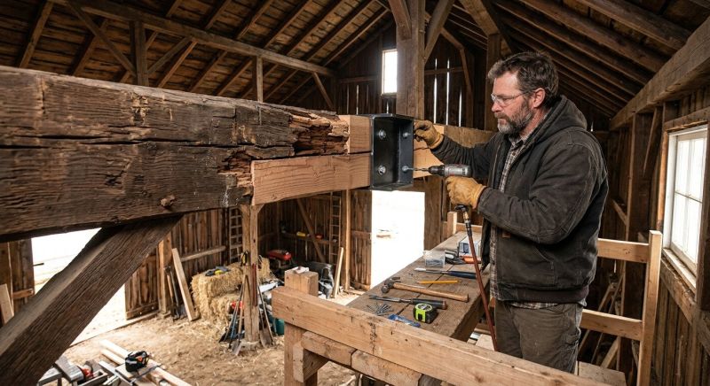 House Beam Repair in Kansas City, KS