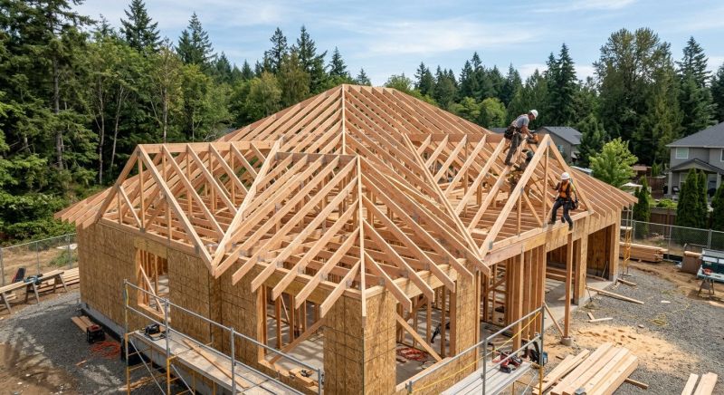 Roof Framing in Conroe, TX