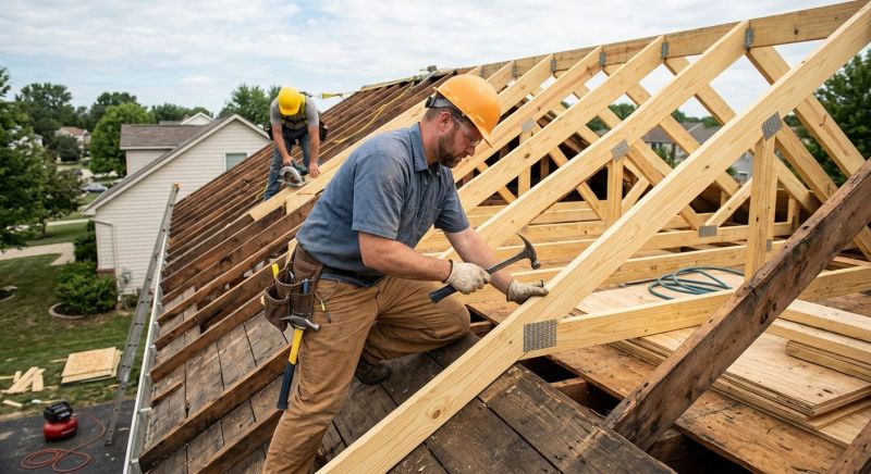 Roof Joist Repair in Kansas City, KS