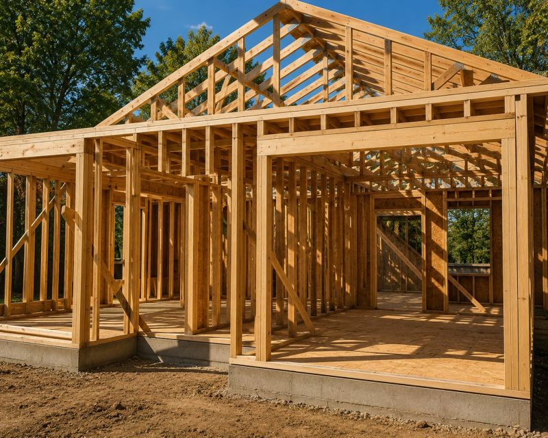 Structure Framing in Conroe, TX