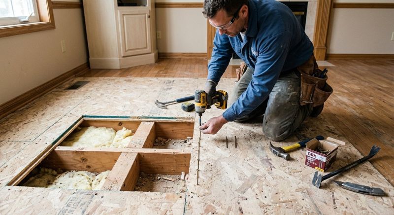 Subfloor Repair in Conroe, TX