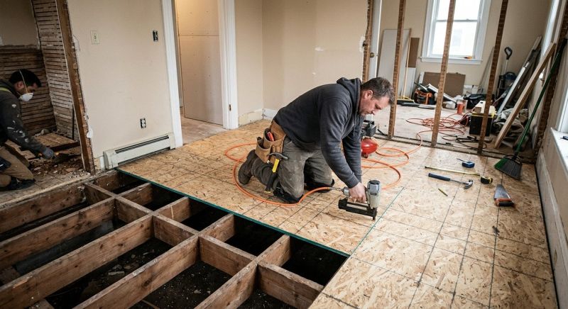 Subfloor Replacement in Wilmington, NC