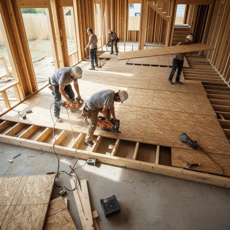 Subflooring Renovation in Conroe, TX