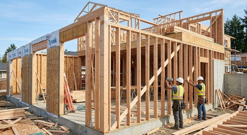 Timber Wall Installation in Kansas City, KS