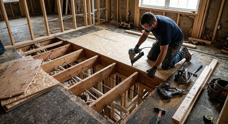 Underfloor Repair in Kansas City, KS