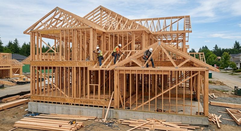 Wood Framing in Conroe, TX